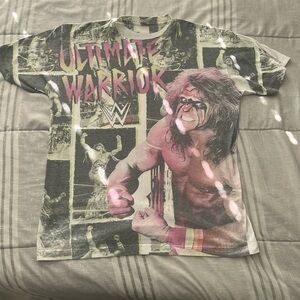 All over print Ultimate Warrior WWE shirt